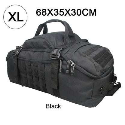 LQARMY 60L 80L Camping Bag Tactical Backpack Molle