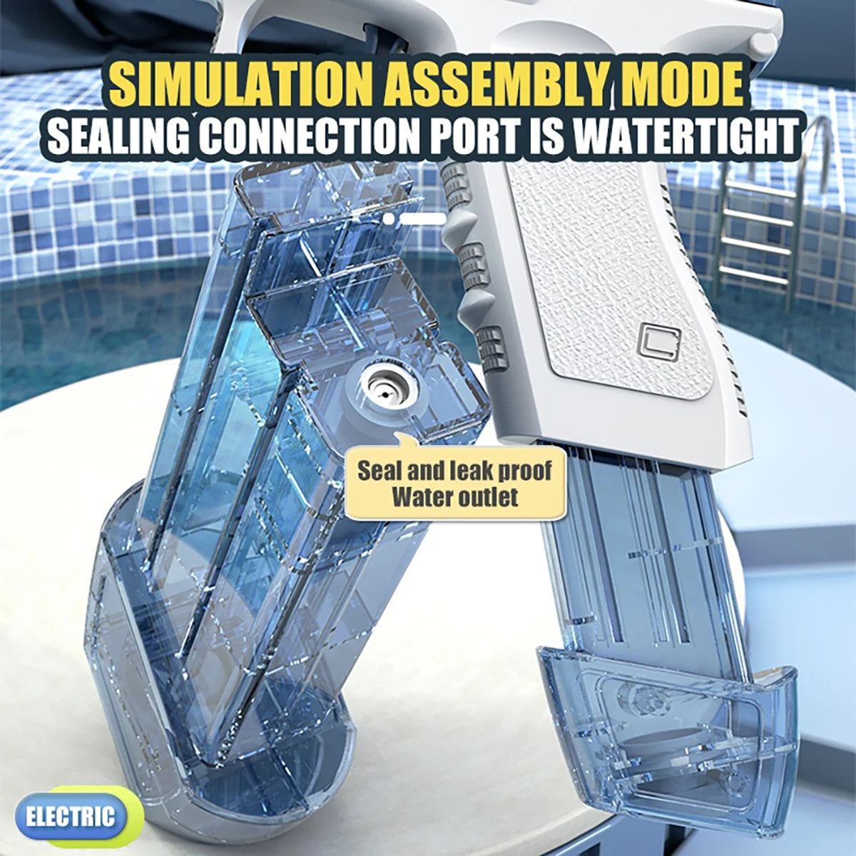 Electric Water Gun RechargeableRange Up to 32 FT Range