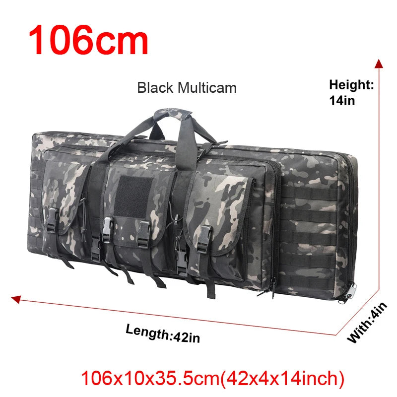 32 38 42 48 inch Tactical Double Rifle Case