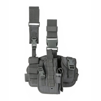 Tactical Leg Gun Holster Multi-function Camouflage Tied Leg Phone Pocket