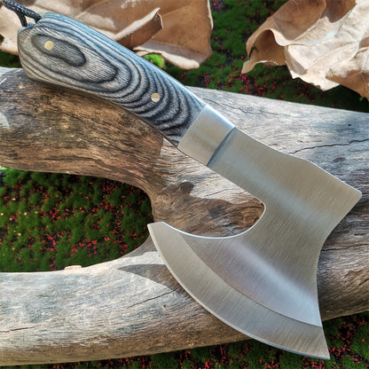 Wooden Handle Stainless Steel Blade
