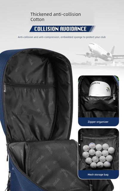 PGM Men's and Women's Lightweight Golf Bag with Pulley