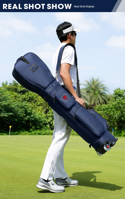 PGM Men's and Women's Lightweight Golf Bag with Pulley