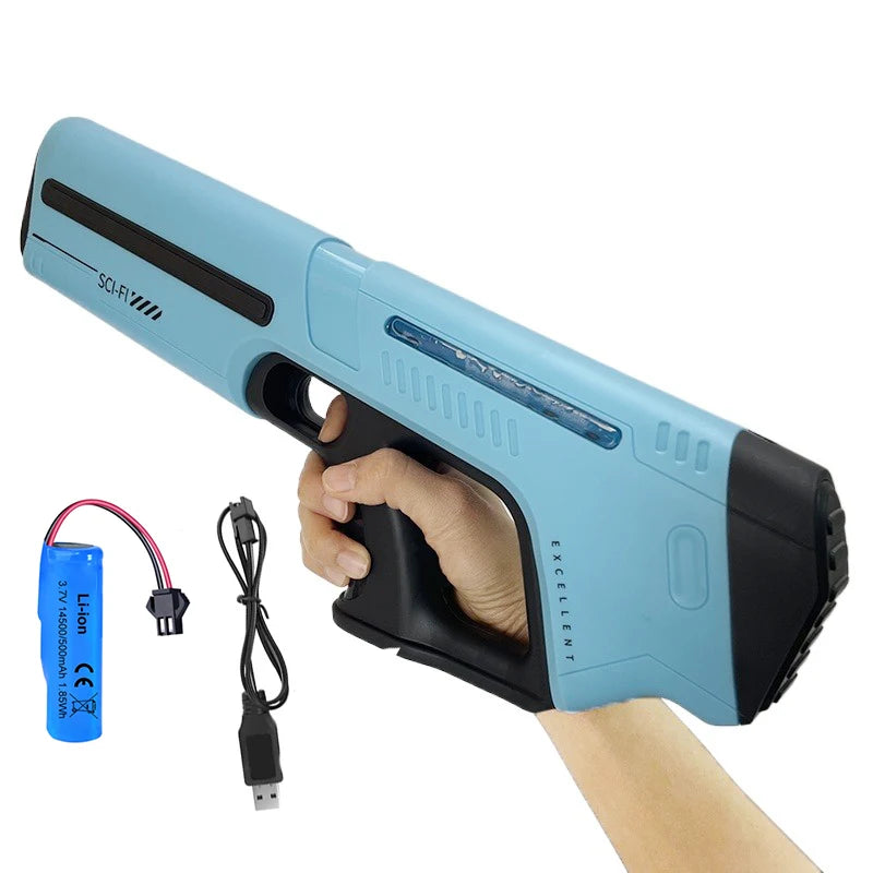Electric Water Guns For Adults Powerful Squirt Automatic Suction Water Blasters