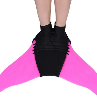 Swimming Fins Training Flipper Foot Flipper Children and Adult