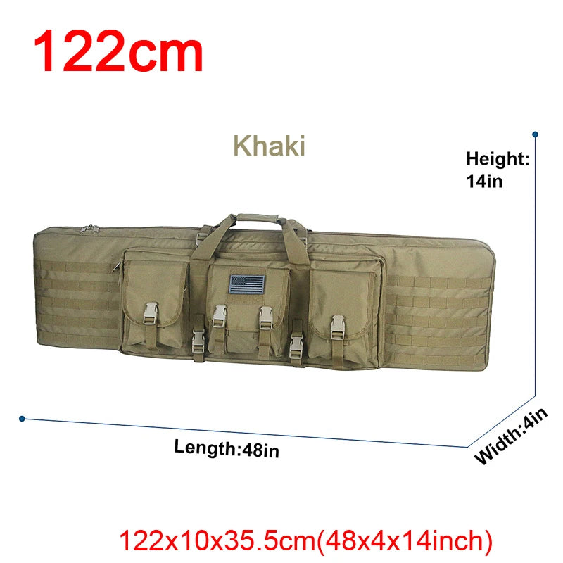 32 38 42 48 inch Tactical Double Rifle Case