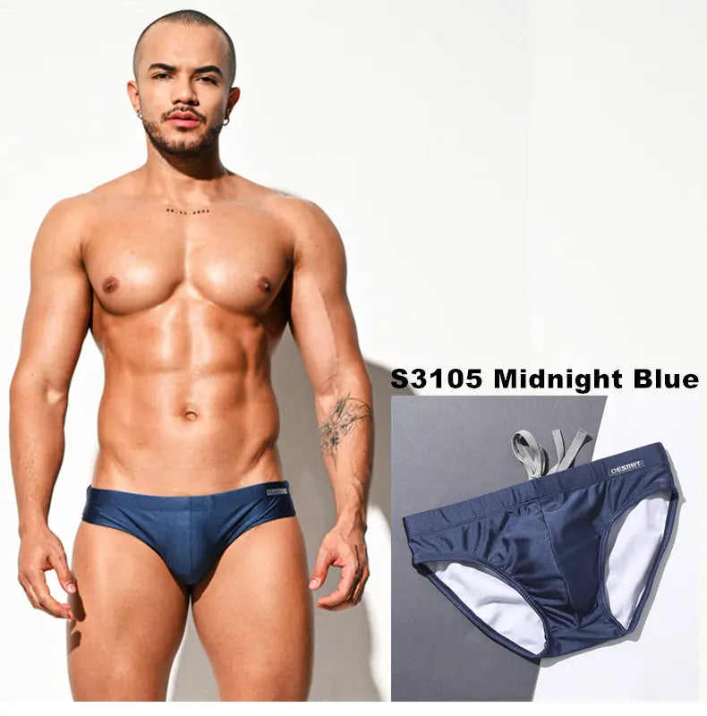 Padded Swim Briefs Desmiit Swimwear Men Swimming Trunks