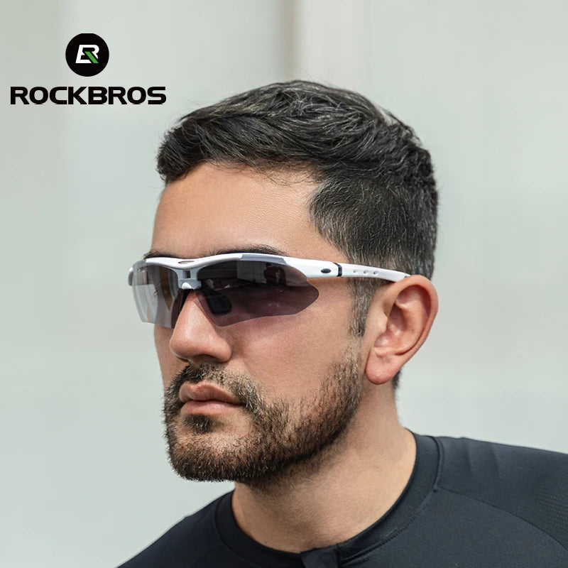 ROCKBROS Polarized Cycling Glasses 5 Lens May take  3 weeks shipping time