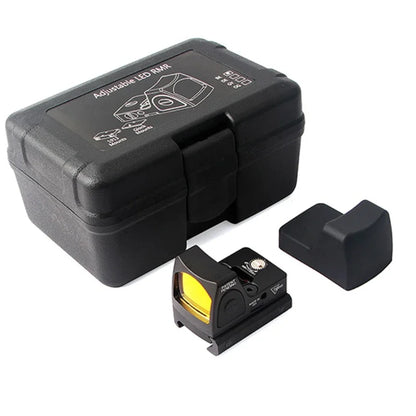 Tactical Mini Red Dot Sight Rifle Reflex Sight Airsoft G*ock 17 19