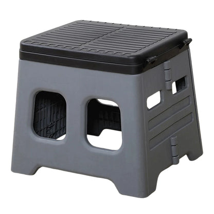 Portable Folding Toilet with Lid