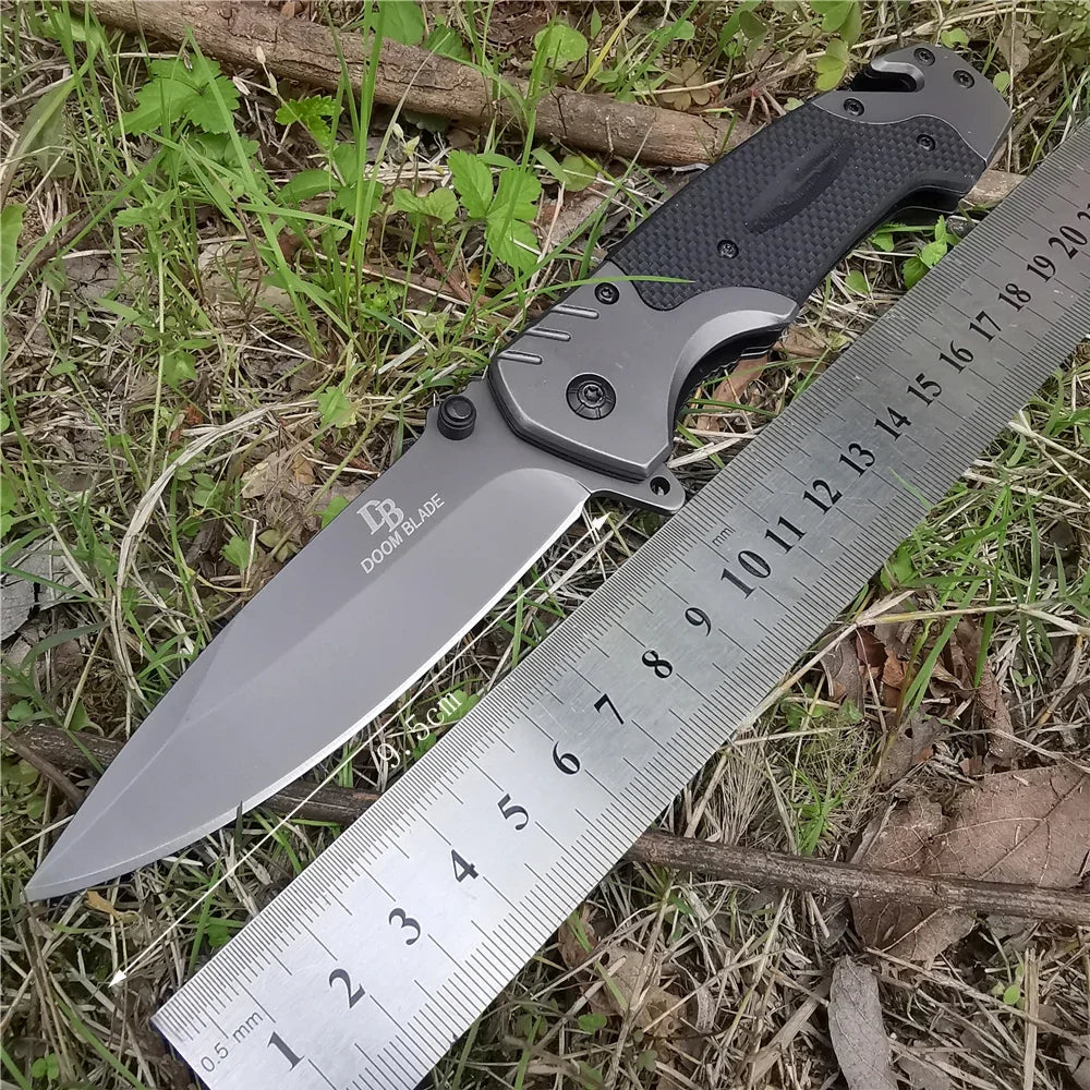 Military Survival Folding Knife  Good for Hunting Camping Everyday Carry