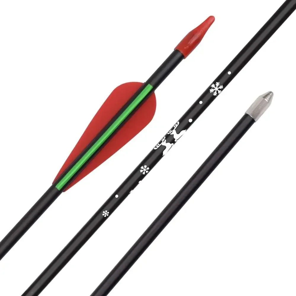 Fiberglass Arrow 24/28 Inch Shooting (Pack of 12)