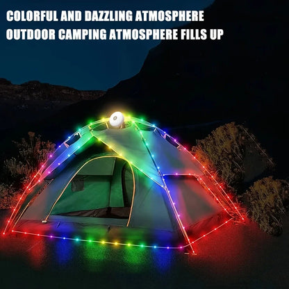 Rechargeable 32.8FT Camping String Lights