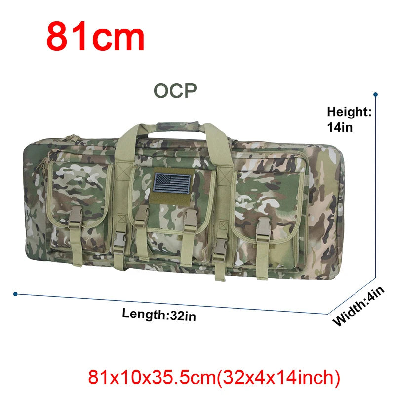 32 38 42 48 inch Tactical Double Rifle Case