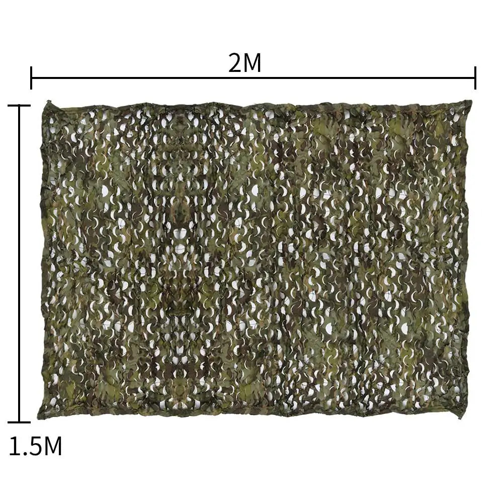 1.5x2m Outdoor Tactical Camouflage Net, Shading Net