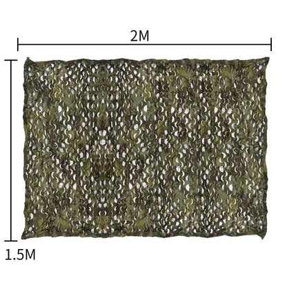 1.5x2m Outdoor Tactical Camouflage Net, Shading Net