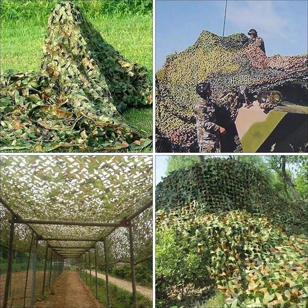 210D camouflage network sunshade tent,