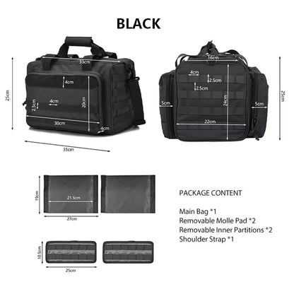 Tactical Gun Range Storage Bag