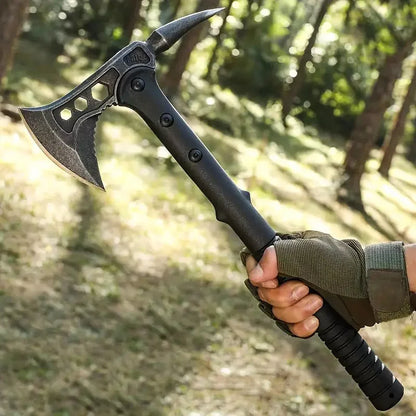 Survival Axe, Pointed Axe, Hammerhead Axe, Sharp Chili Axe, with a High Toughness Handle