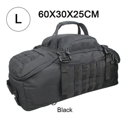 LQARMY 60L 80L Camping Bag Tactical Backpack Molle