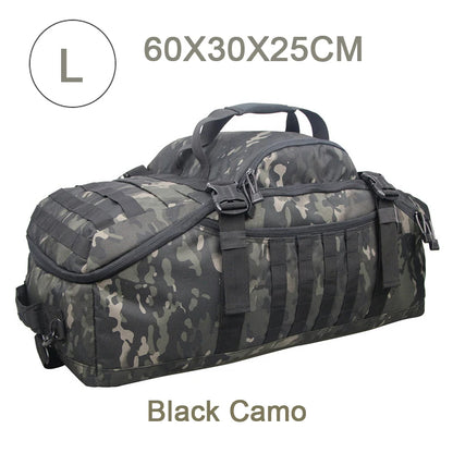 LQARMY 60L 80L Camping Bag Tactical Backpack Molle