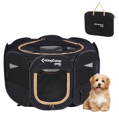 King Camp Portable Dog / Cat  Playpen Cat Tent, Pet Playground Kennel