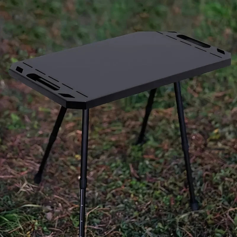Folding Aluminum Adjustable Height Table