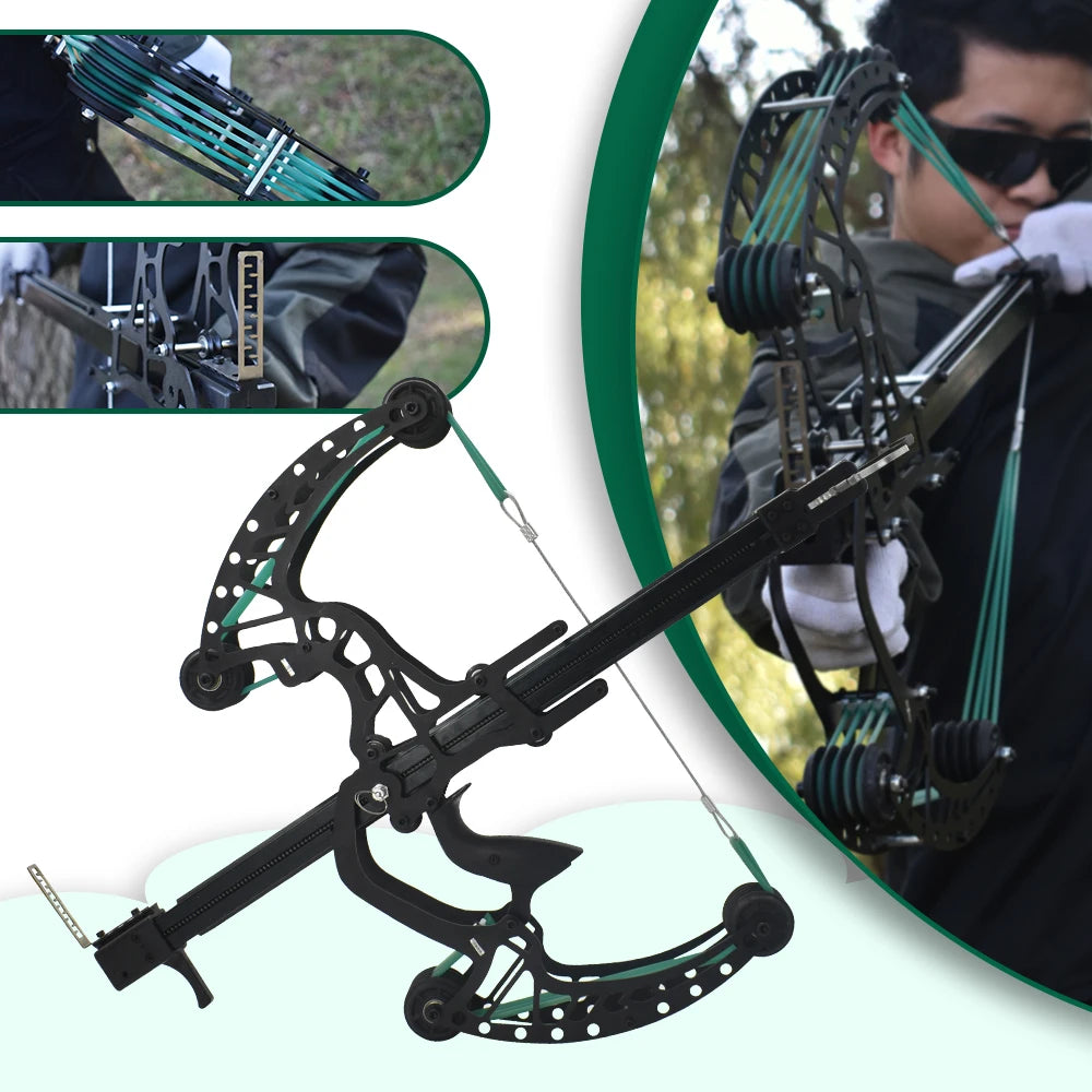 High Precision Mechanical Pulley Bow Slingshot
