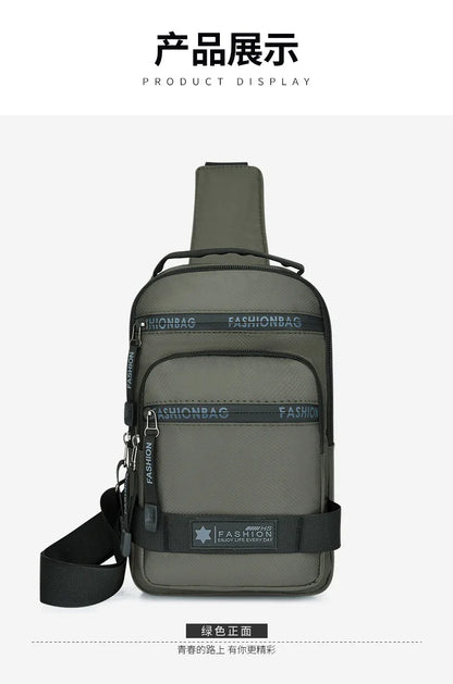 Large Capacity Chest Bag Crossbody Bag Backpack