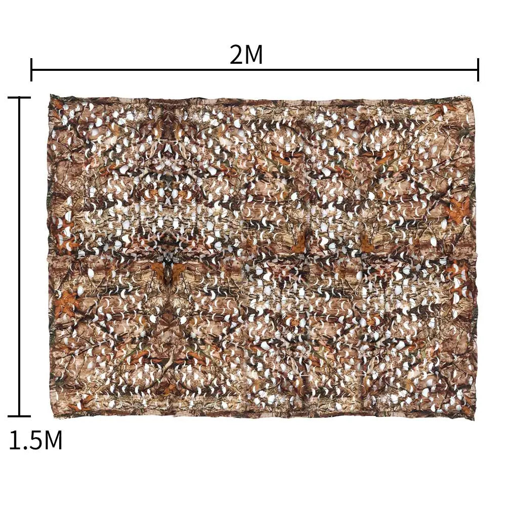 1.5x2m Outdoor Tactical Camouflage Net, Shading Net
