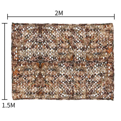 1.5x2m Outdoor Tactical Camouflage Net, Shading Net