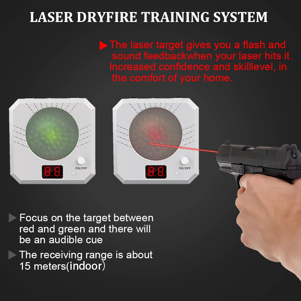 Infrared Induction Electronic Scoring Laser Target with Sound Effects