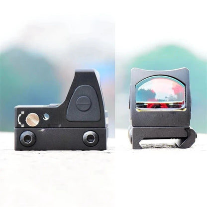 Tactical Mini Red Dot Sight Rifle Reflex Sight Airsoft G*ock 17 19