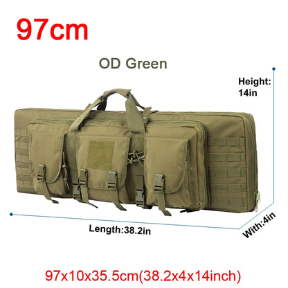 32 38 inch 81cm 97cm Rifle Bag Double Gun Case Backpack