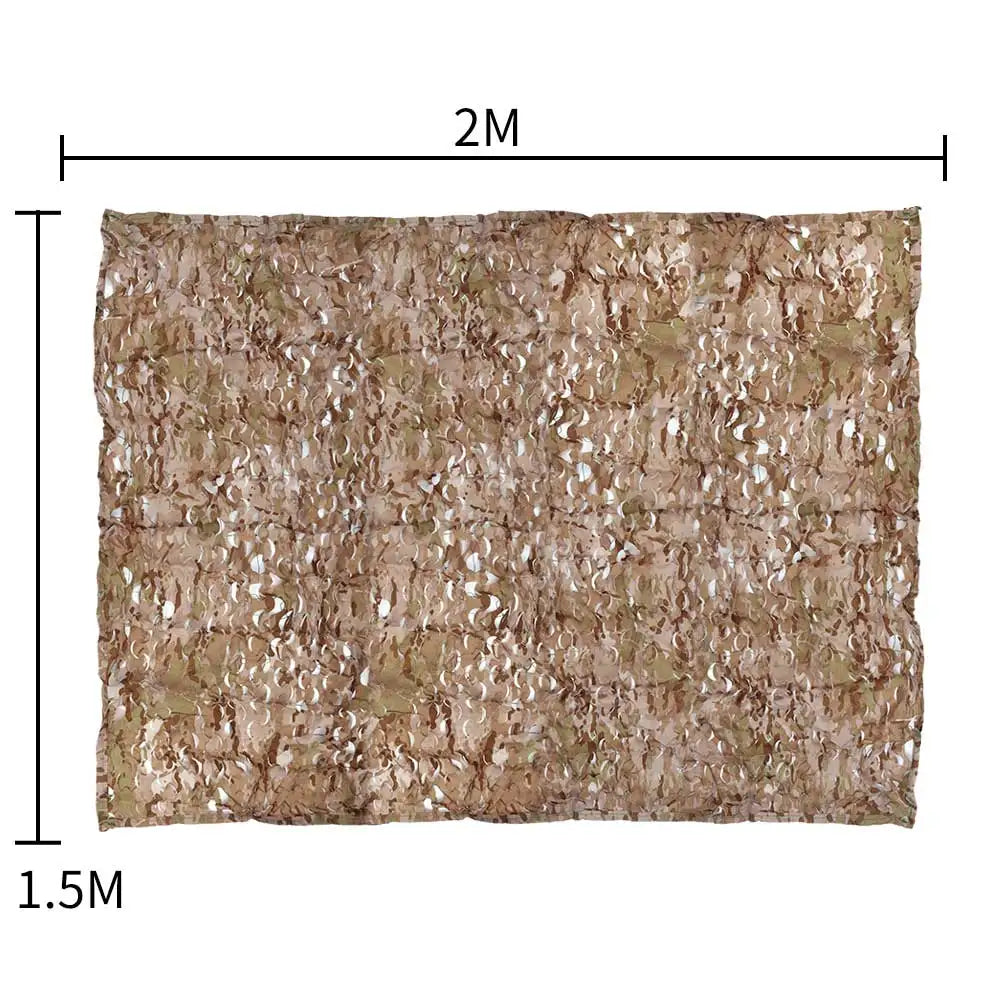 1.5x2m Outdoor Tactical Camouflage Net, Shading Net