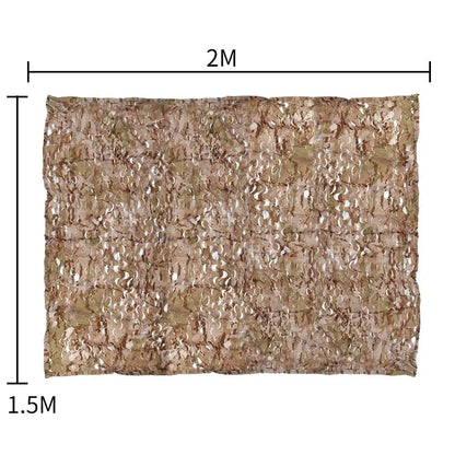 1.5x2m Outdoor Tactical Camouflage Net, Shading Net