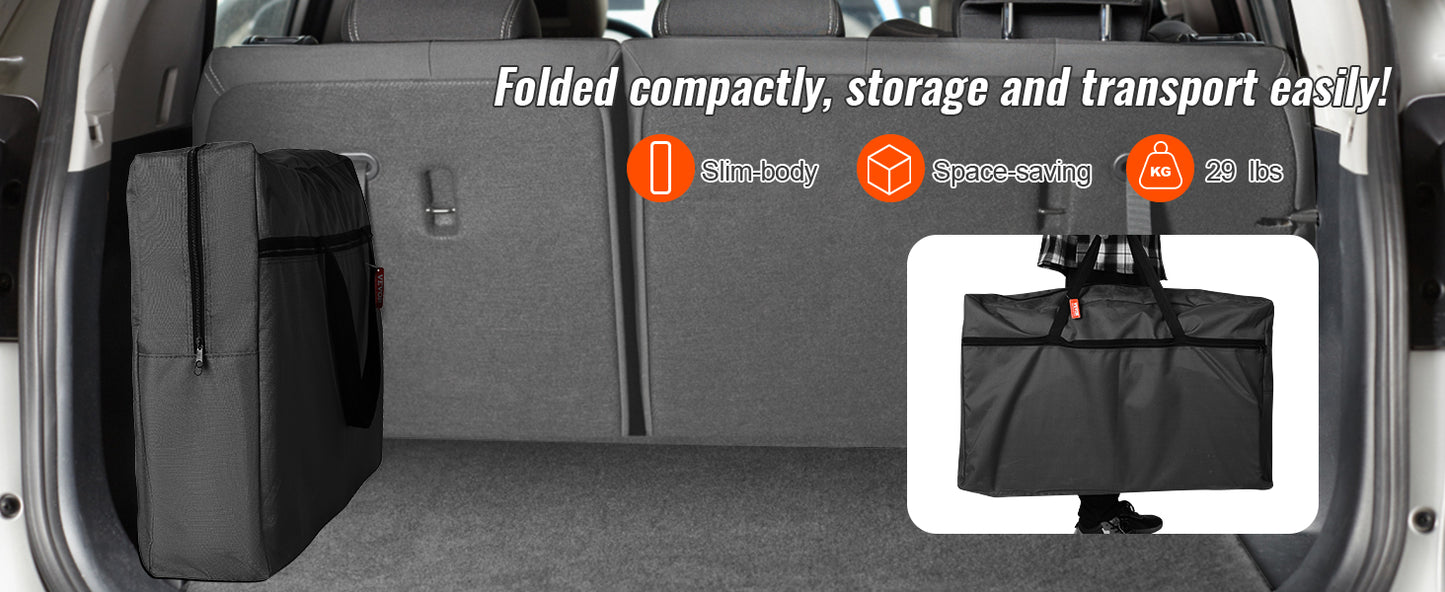 Camping Outdoor Kitchen Table Cabinet Foldable Storage Rack